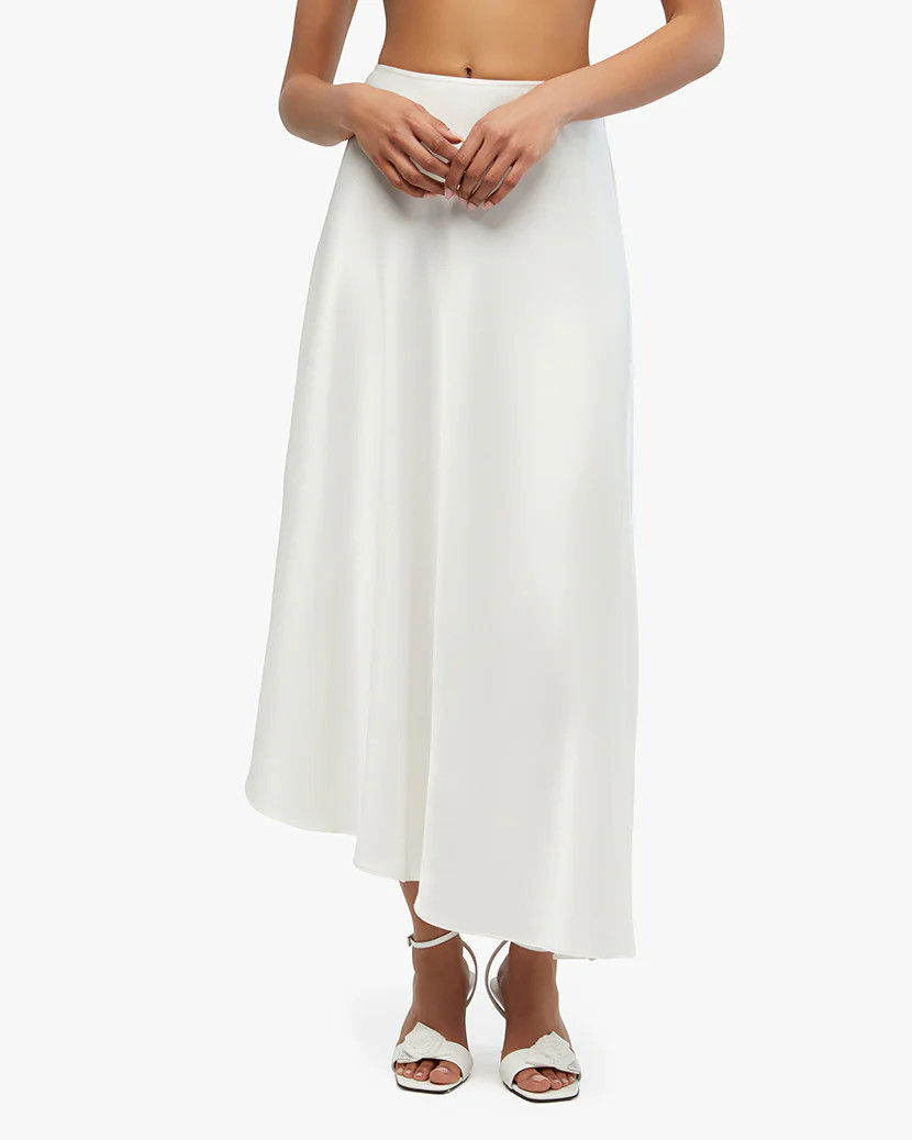 Asymmetrical Midi Skirt | We Wore What