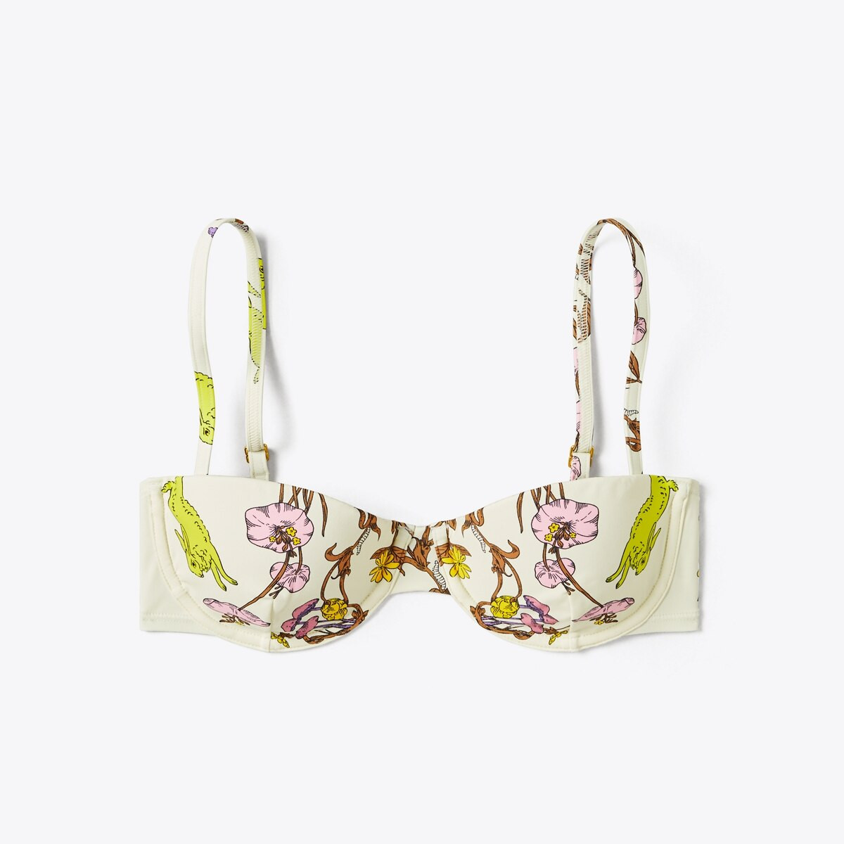PRINTED UNDERWIRE BIKINI TOP | Tory Burch (US)