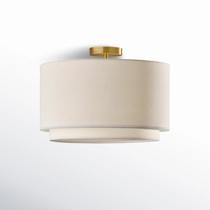 Click for more info about Finley Poly-Blend Semi Flush Mount