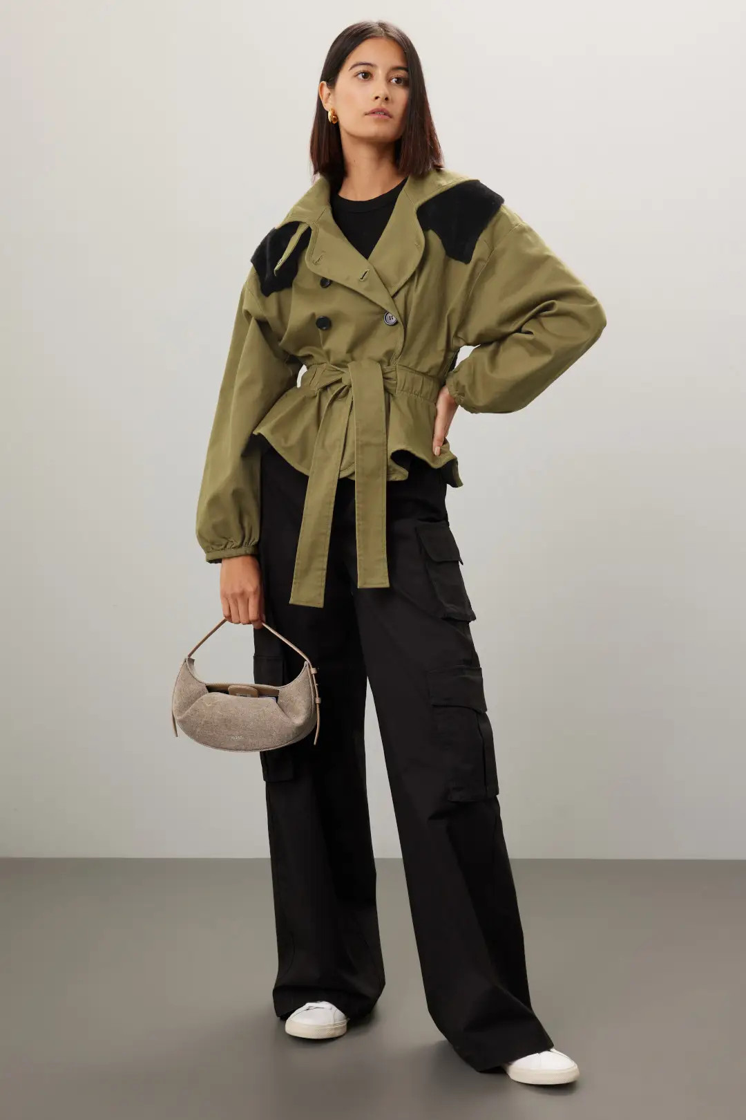 Marissa Webb Collective Faux Fur Belted Coat | Rent the Runway