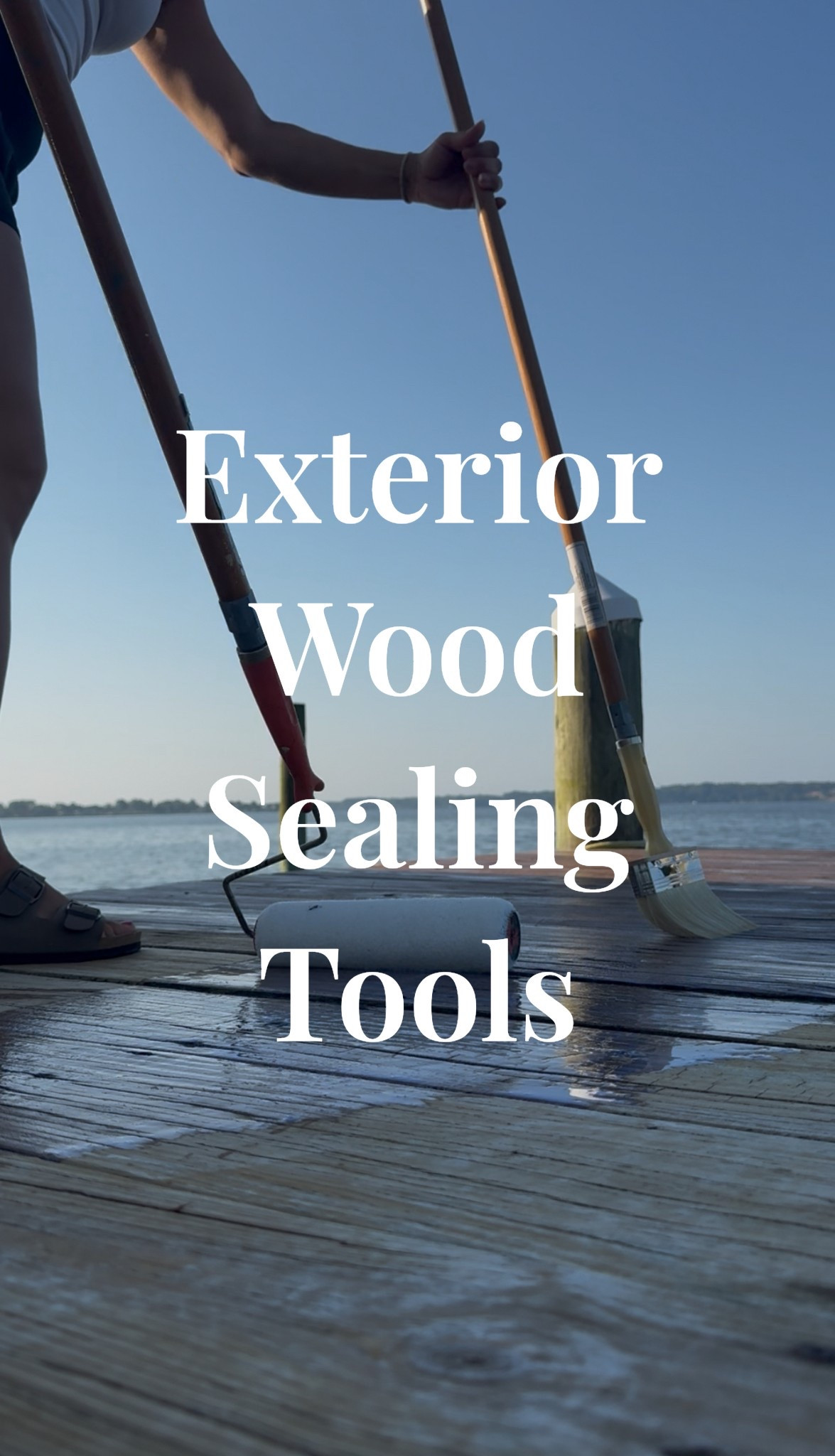 Must have tools for exterior wood (deck) sealing 

#LTKHome #LTKSeasonal