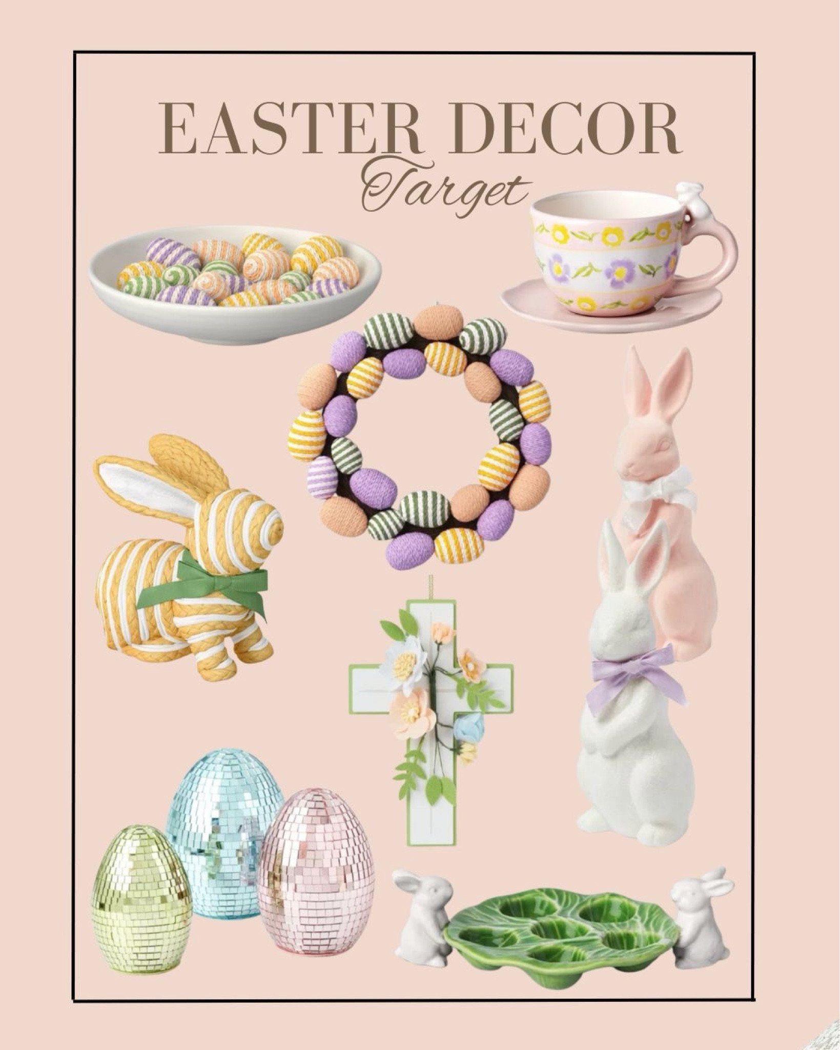 Easter decor
Target Easter decor

#LTKSeasonal #LTKHome