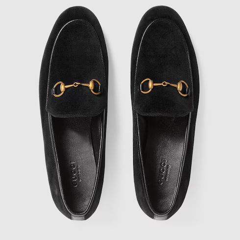 Gucci Jordaan velvet loafer | Gucci (UK)