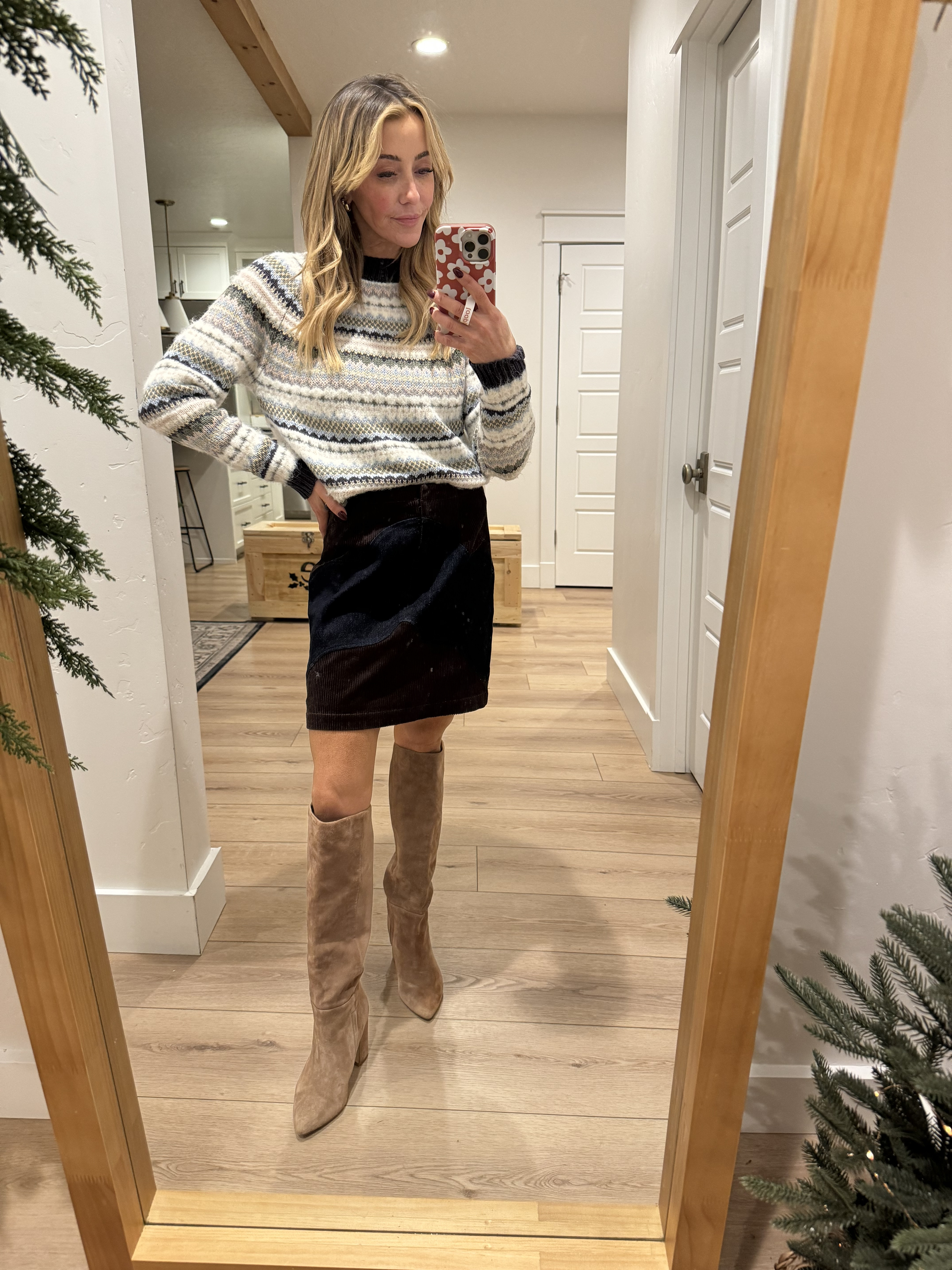 Holiday outfit inspo! My top and skirt are both 30% off!! 

#LTKHoliday #LTKGiftGuide #LTKCyberWeek