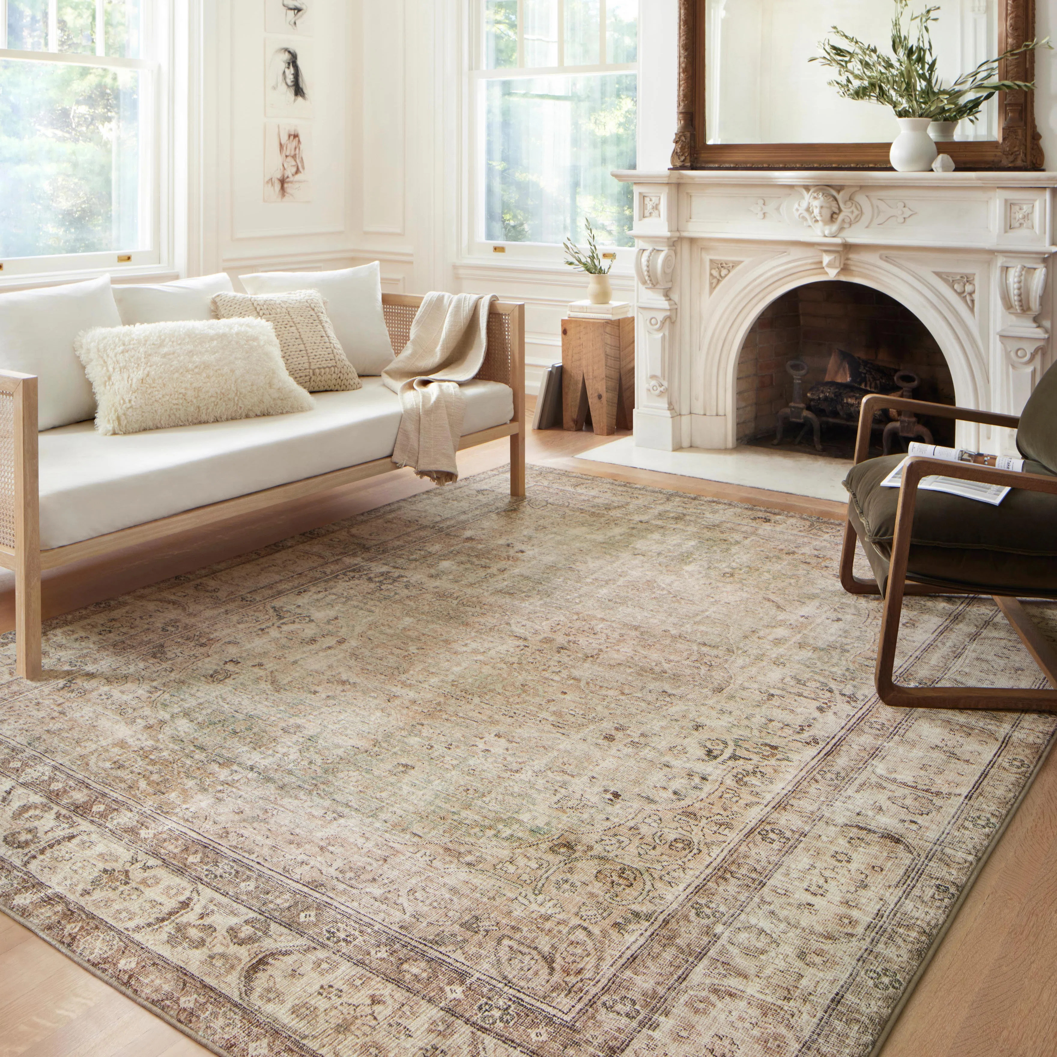 Loloi II Loloi Margot Antique/Sage Area Rug feat. CloudPile & Reviews - Wayfair Canada | Wayfair North America