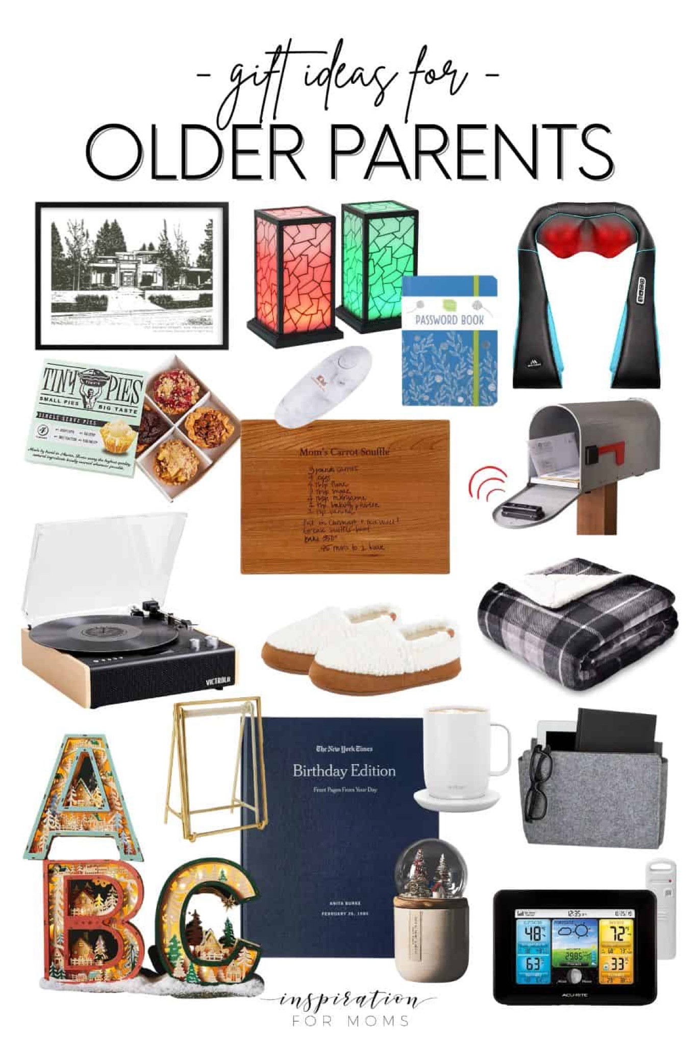 Great gift ideas for older parents!

Gift guide, older parents, grandparents, elderly gifts 

#LTKunder50 #LTKHoliday #LTKSeasonal