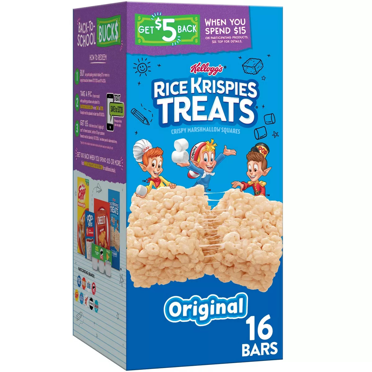 Rice Krispies Treats Original Bars - 16ct - Kellogg's | Target