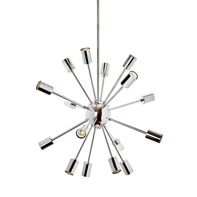 16-Light Chrome Sputnik Chandelier | Lights.com