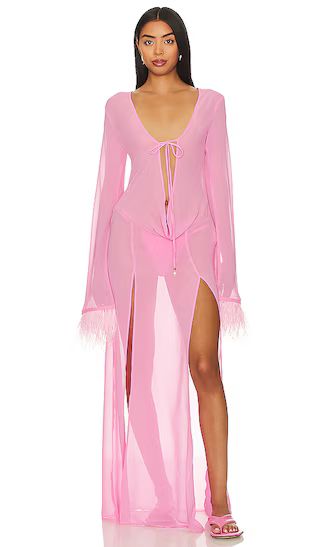 Ciara Dress in Baby Pink | Revolve Clothing (Global)