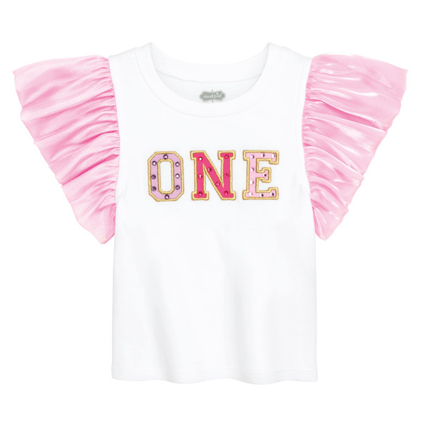Bejeweled One Birthday Tee | Mud Pie