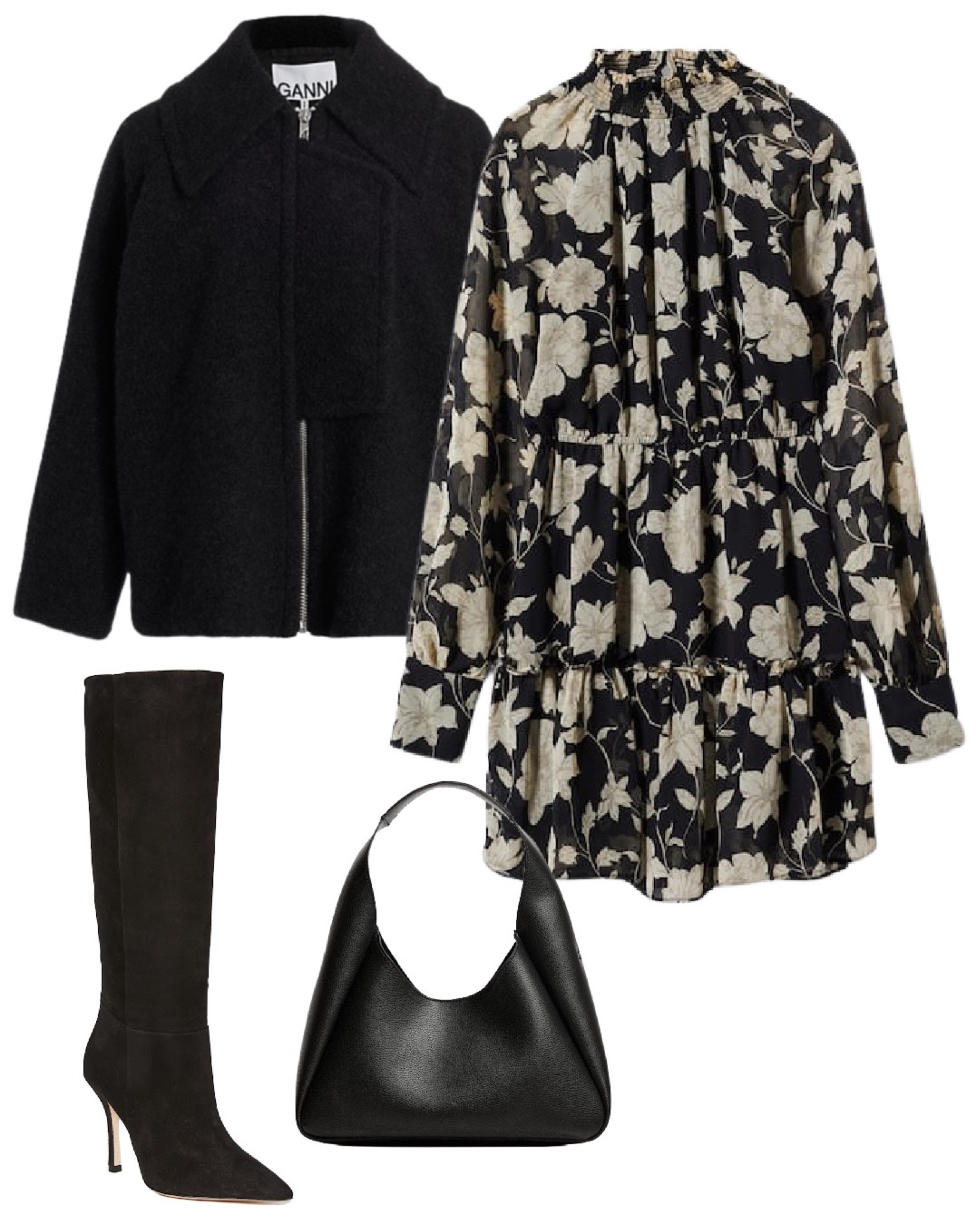 A cozy chic Thanksgiving outfit idea mixing high and low  ✨ Love this Ganni boucle jacket and this MANGO dress is under $100!  #thanksgivingoutfit #thanksgivingoutfits #thanksgivingoutfitideas #thanksgivingdress #dressythanksgivingoutfit

#LTKSeasonal #LTKstyletip #LTKHoliday