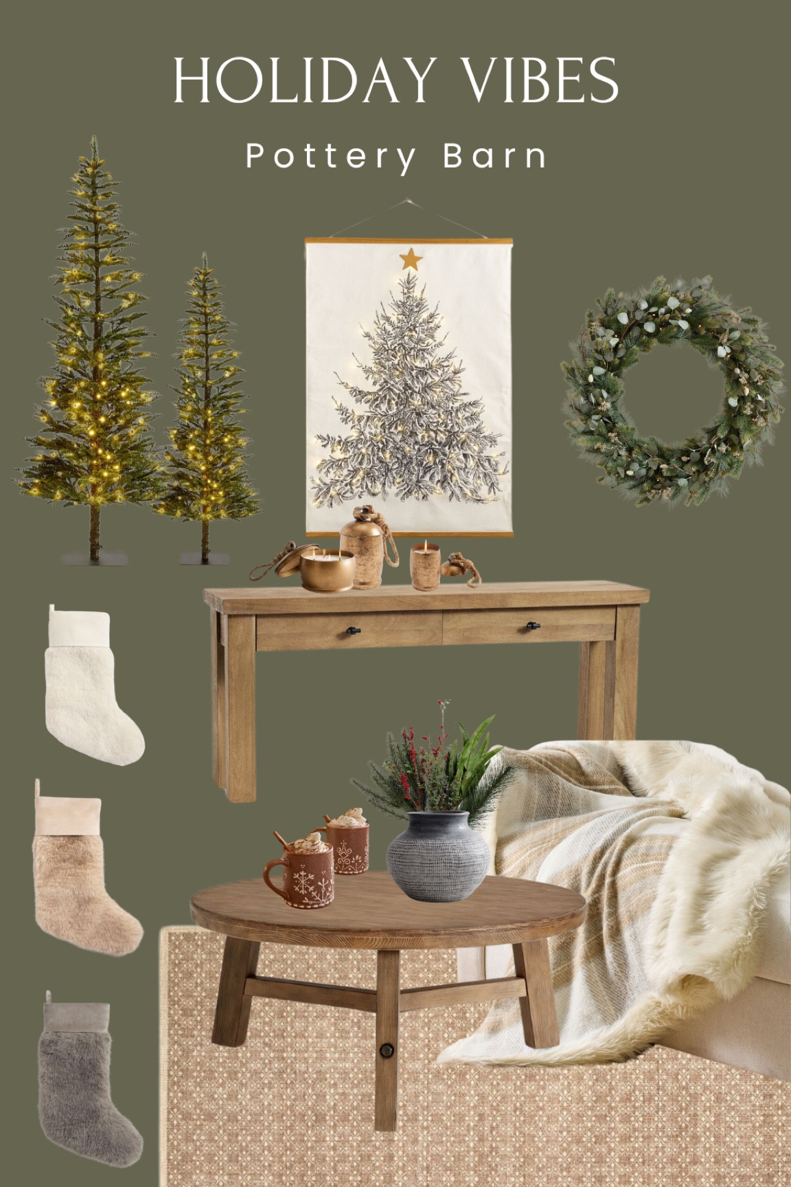 Pottery Barn has always done holiday coziness right and this year is no exception…

#LTKHoliday #LTKSeasonal #LTKHome