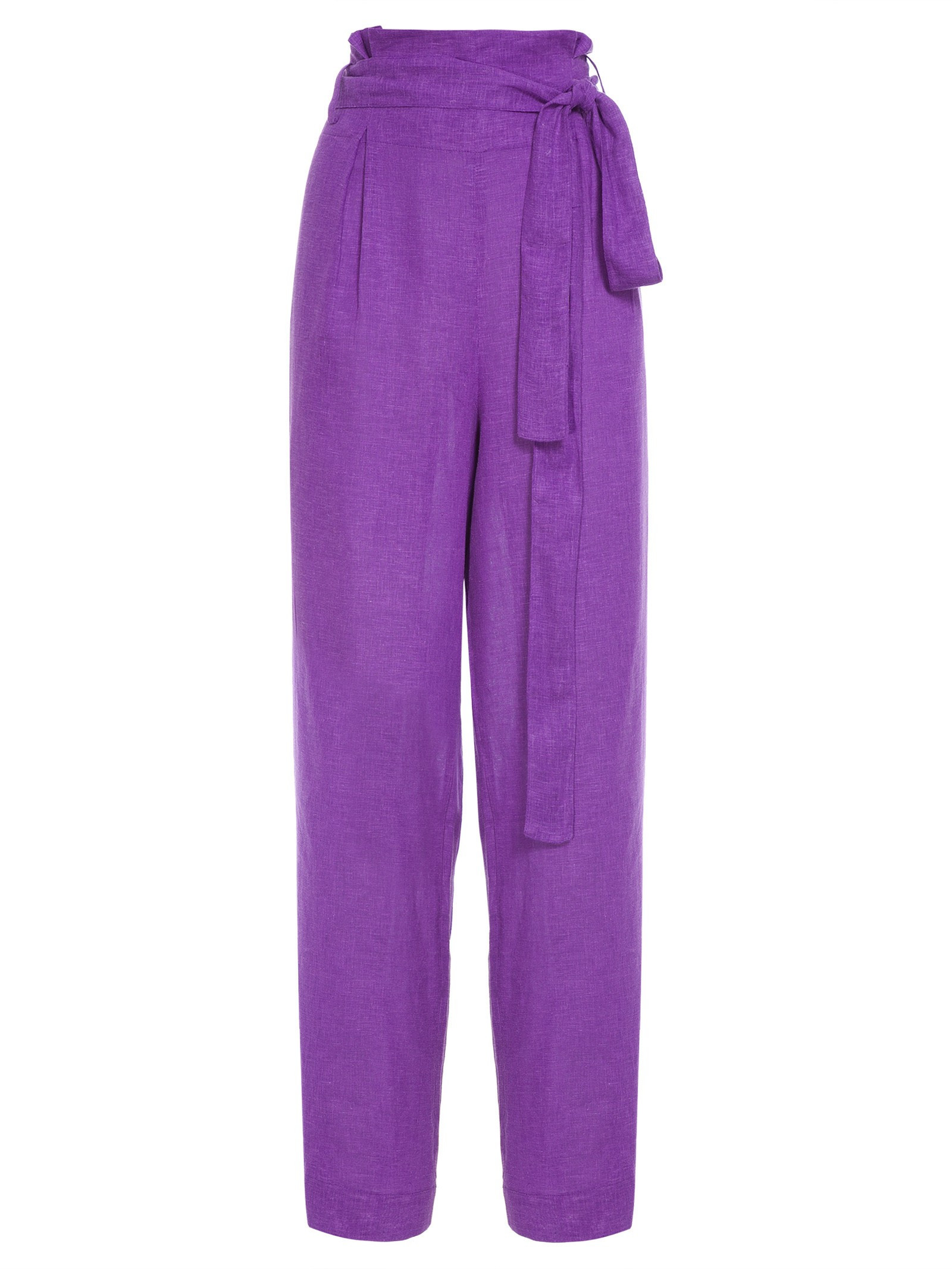 CALÇA FEMININA CLOCHARD LINHO - ROXO | Shop2gether BR