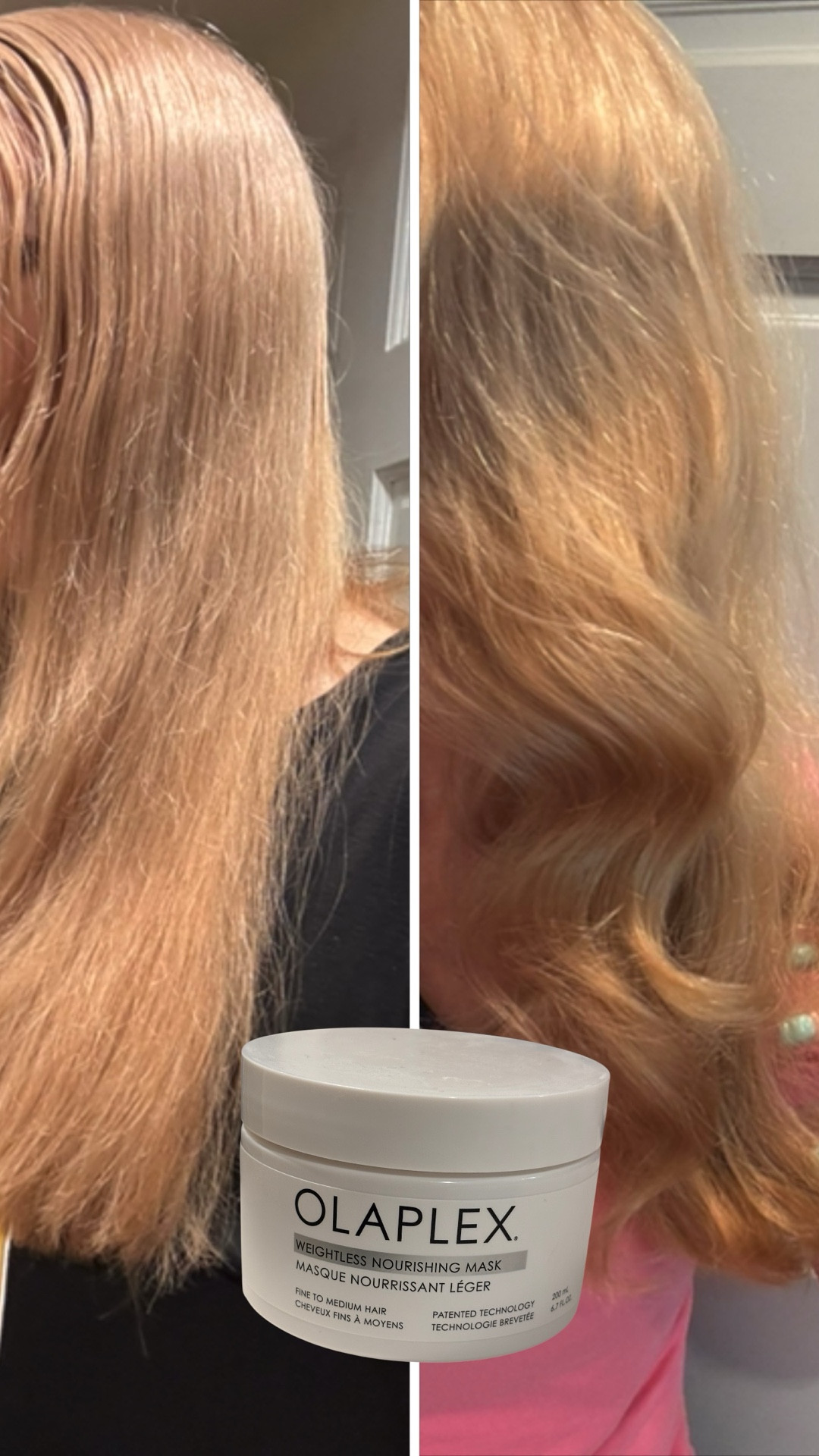 Can one mask really give hydration, shine, and volume without weighing fine hair down? I didn’t think so… until I tried this.

🌸Review: OLAPLEX Weightless Nourishing Hair Mask (Fine–Medium Hair) 🌸

I wasn’t sure if this mask would live up to the hype on my fine, color-treated, heat-styled hair — but it honestly impressed me. My mid-lengths and ends feel hydrated and smooth without weighing my roots down, and I noticed volume and bounce that lasted all day. 💕

#LTKBeauty #LTKFindsUnder50 #LTKStyleTip