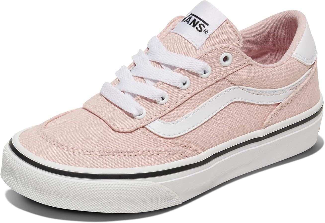 Vans Girl's Brooklyn Ls Shoe Low-top Sneakers for School & Fashion, Casual Kid Footwear | Amazon (US)