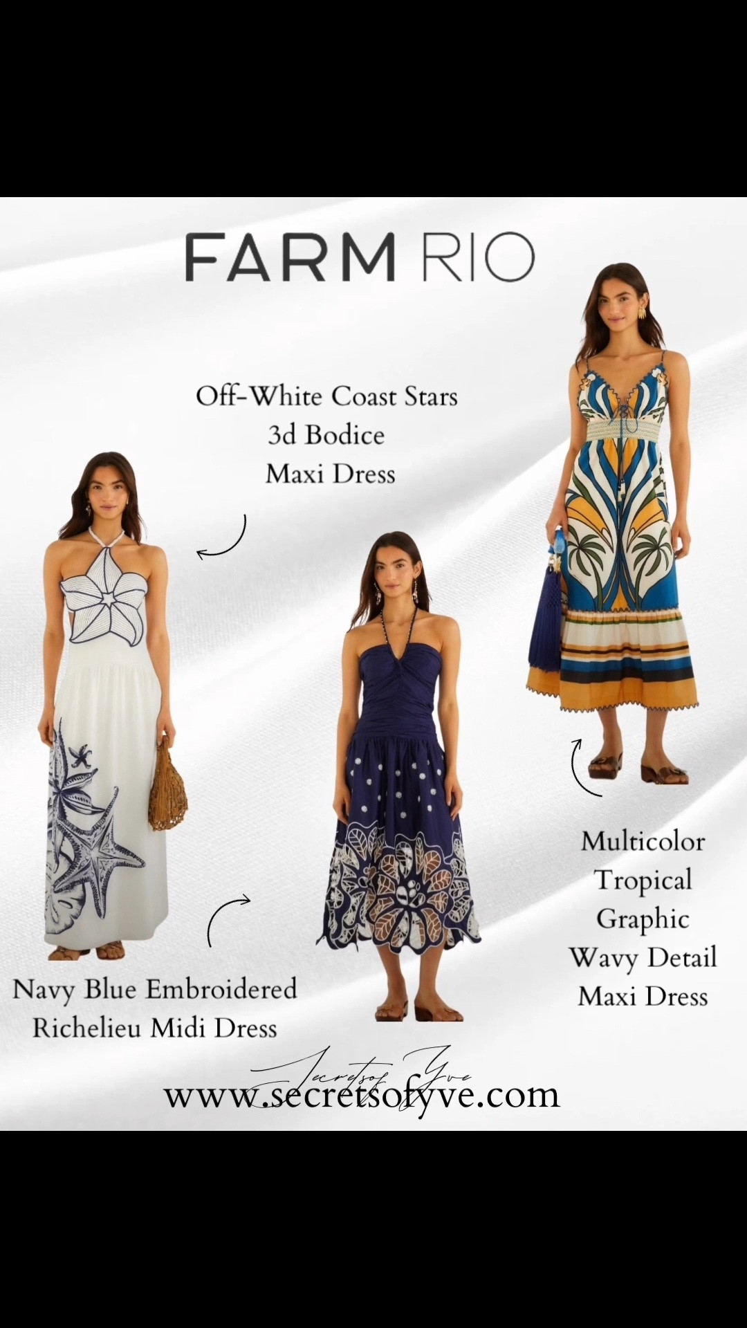 SecretsofYve: gorgeous Summer dresses @farmrio @ltk Wedding guest dresses. 
#Secretsofyve #ltkgiftguide
Always humbled & thankful to have you here.. New posts daily at 3pm & 4:15pm EST. 
CEO: PATESI Global & PATESIfoundation.org
@secretsofyve : where beautiful meets practical, comfy meets style, affordable meets glam with a splash of splurge every now and then. I do LOVE a good sale and combining codes! #ltksalealert #ltku #ltkplussize #ltkmidsize #ltkover40 #ltkpetite #ltktall #ltkvlog #ltktravel #ltkootd secretsofyve

#LTKSeasonal #LTKWorkwear #LTKWedding