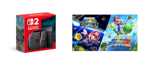 Nintendo Switch 2 System with Super Mario Galaxy + Super Mario Galaxy 2 Digital Bundle | Amazon (US)