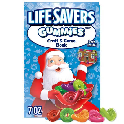 Life Savers Gummies Gummybook Christmas Candy - 7oz | Target
