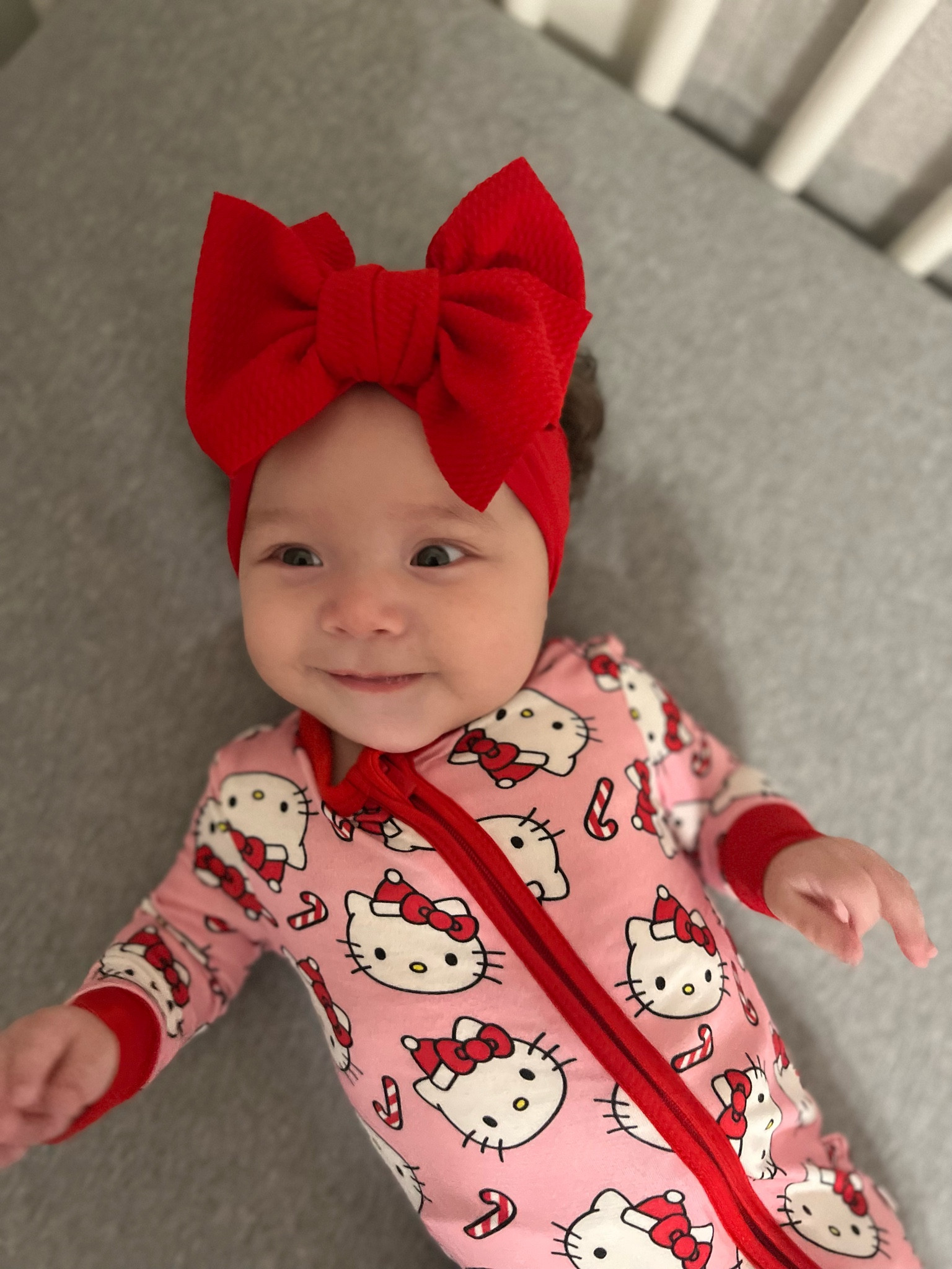 New holiday pajama! Bamboo, 2 way zip, footie covers! Hello kitty cuteness! Gifts for baby girl ♥️

#LTKHoliday #LTKSeasonal #LTKbaby