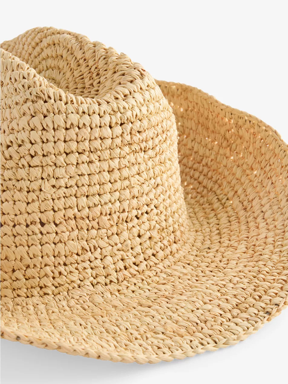 Luxe Raffia Cowboy Hat | Selfridges