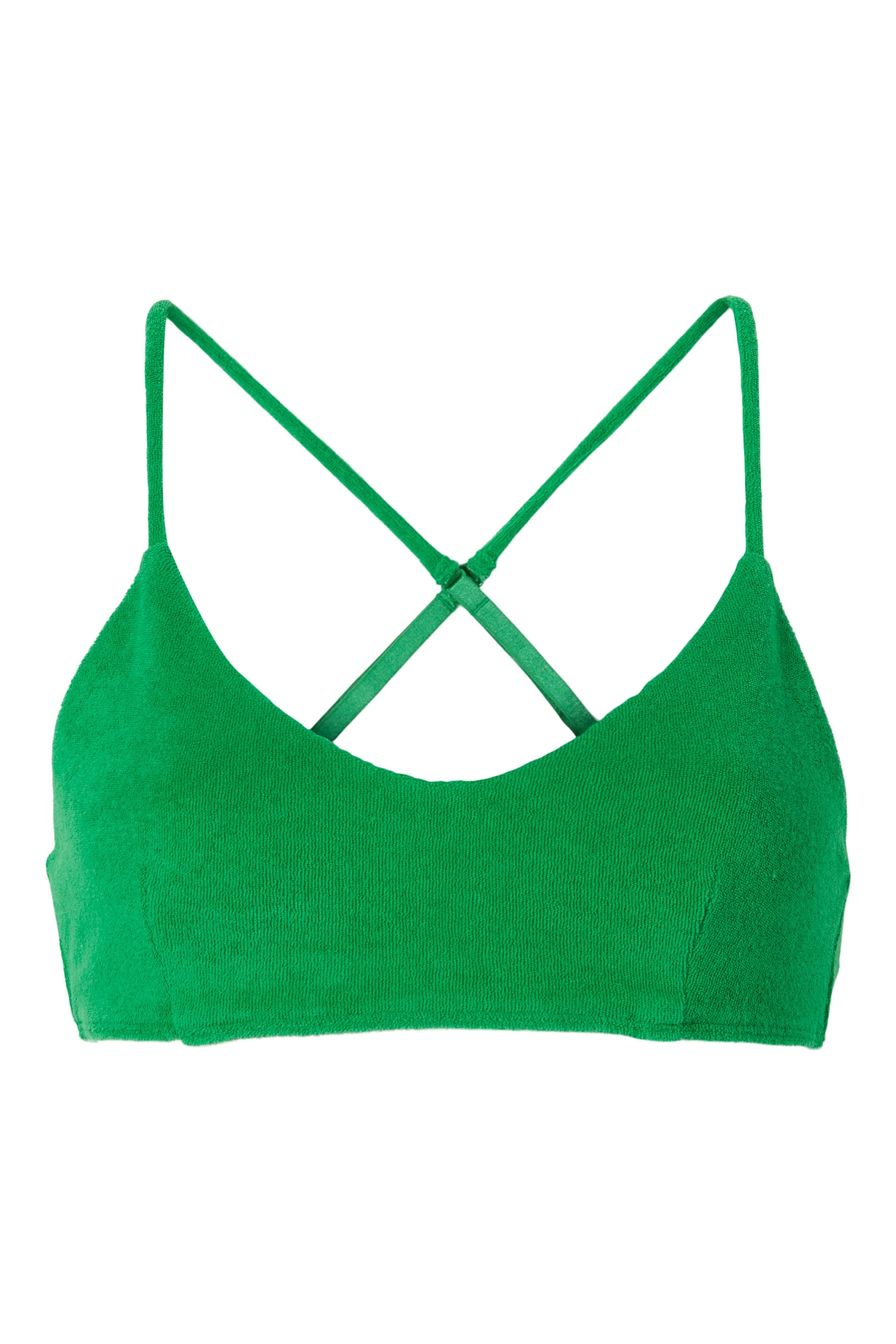 Eco Terry Strappy BraWSLY$58.00 | Bandier