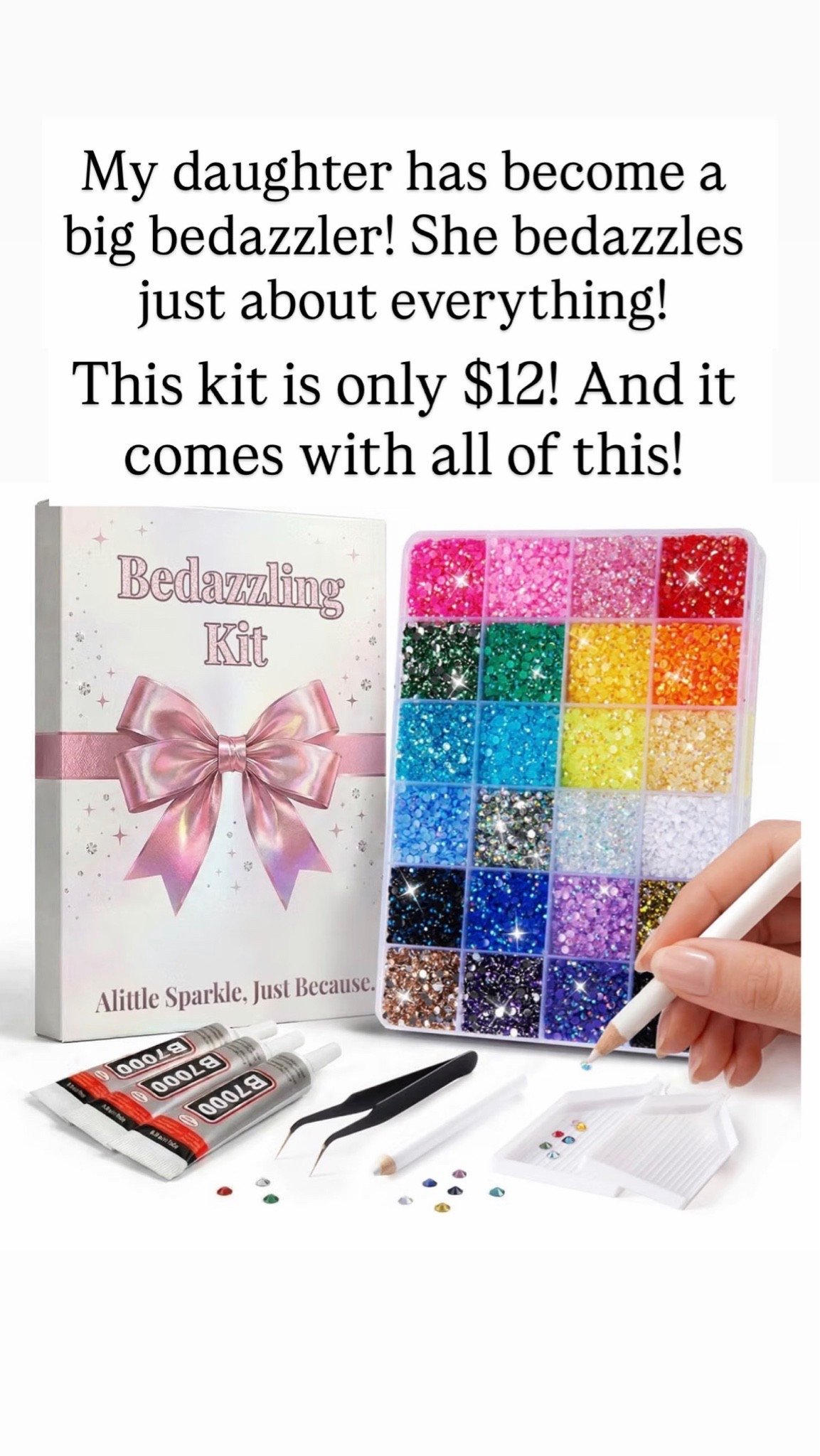 Cutest bedazzling kit

#LTKKids