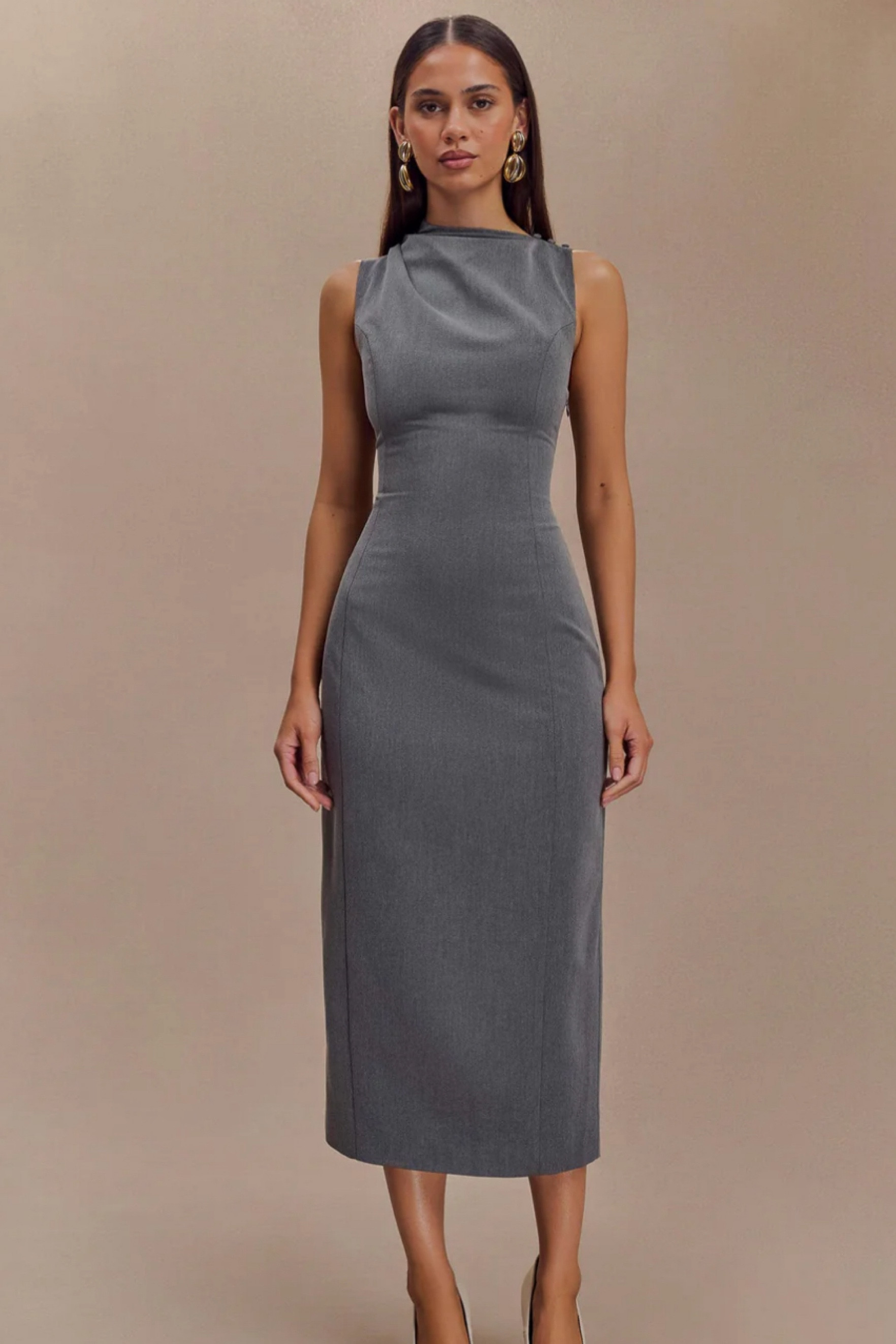 Meshki drape crepe dress #stylishofficewear 

#LTKBeauty #LTKWorkwear #LTKCon