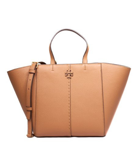 Tory Burch Tiramisu McGraw Leather Carryall Satchel | Zulily