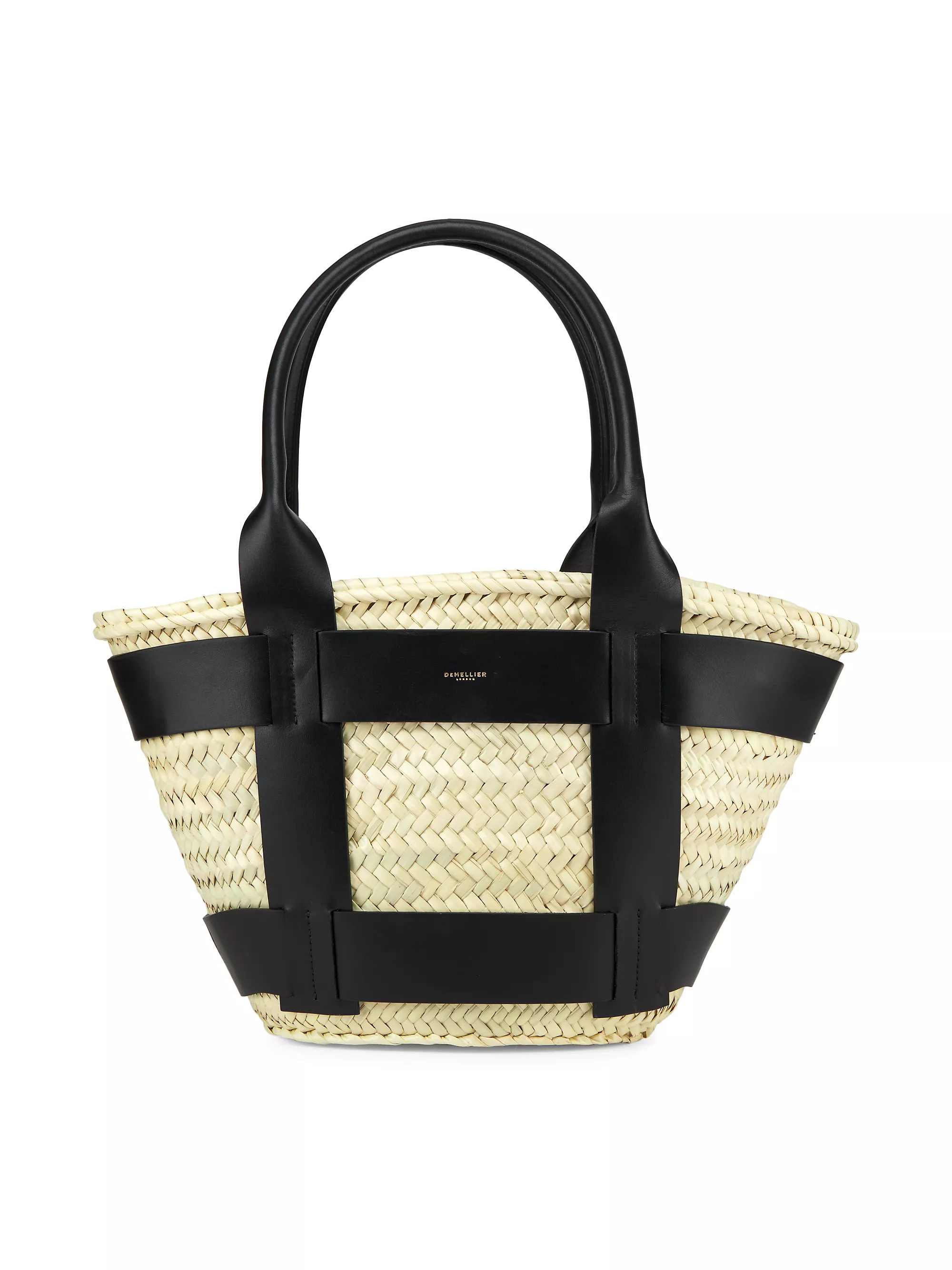 DeMellierSantorini Raffia Basket Bag | Saks Fifth Avenue