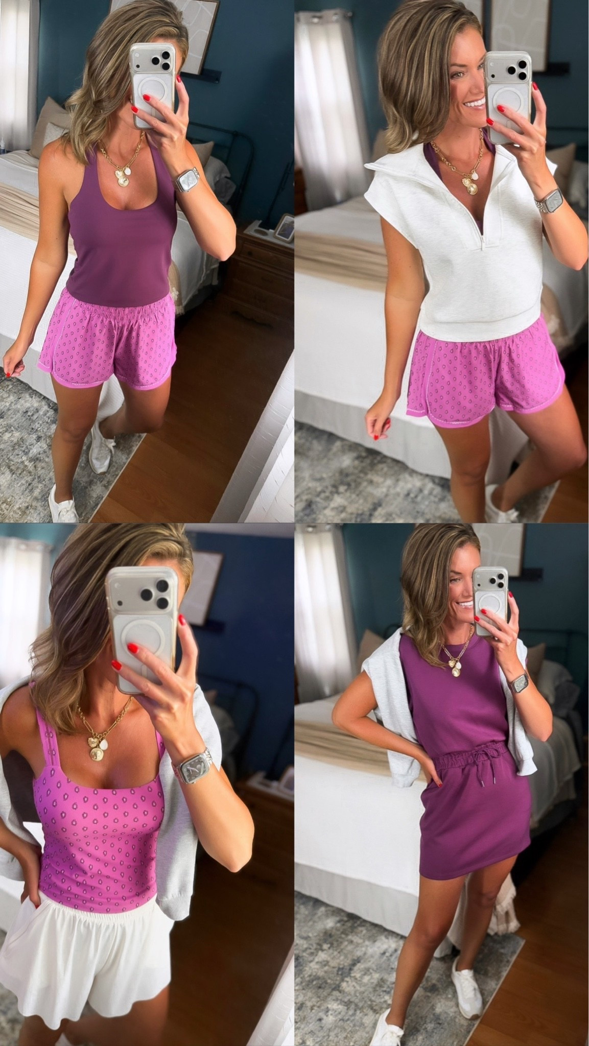 Ok Target 🎯 These new arrivals are 🤯
Tank/ medium
Shorts/ medium
Half zip/ small
Dress/ small 
@Target

#LTKSeasonal #LTKOver40 #LTKActive