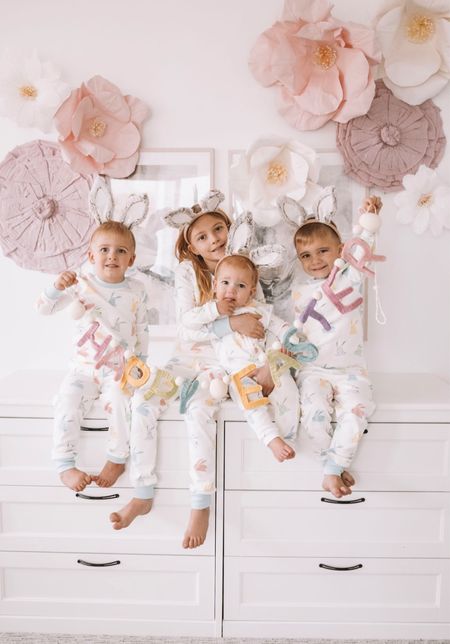 Kids Easter Pajamas from Pottery Barn Kids 🐰 

#LTKfamily #LTKkids #LTKbaby