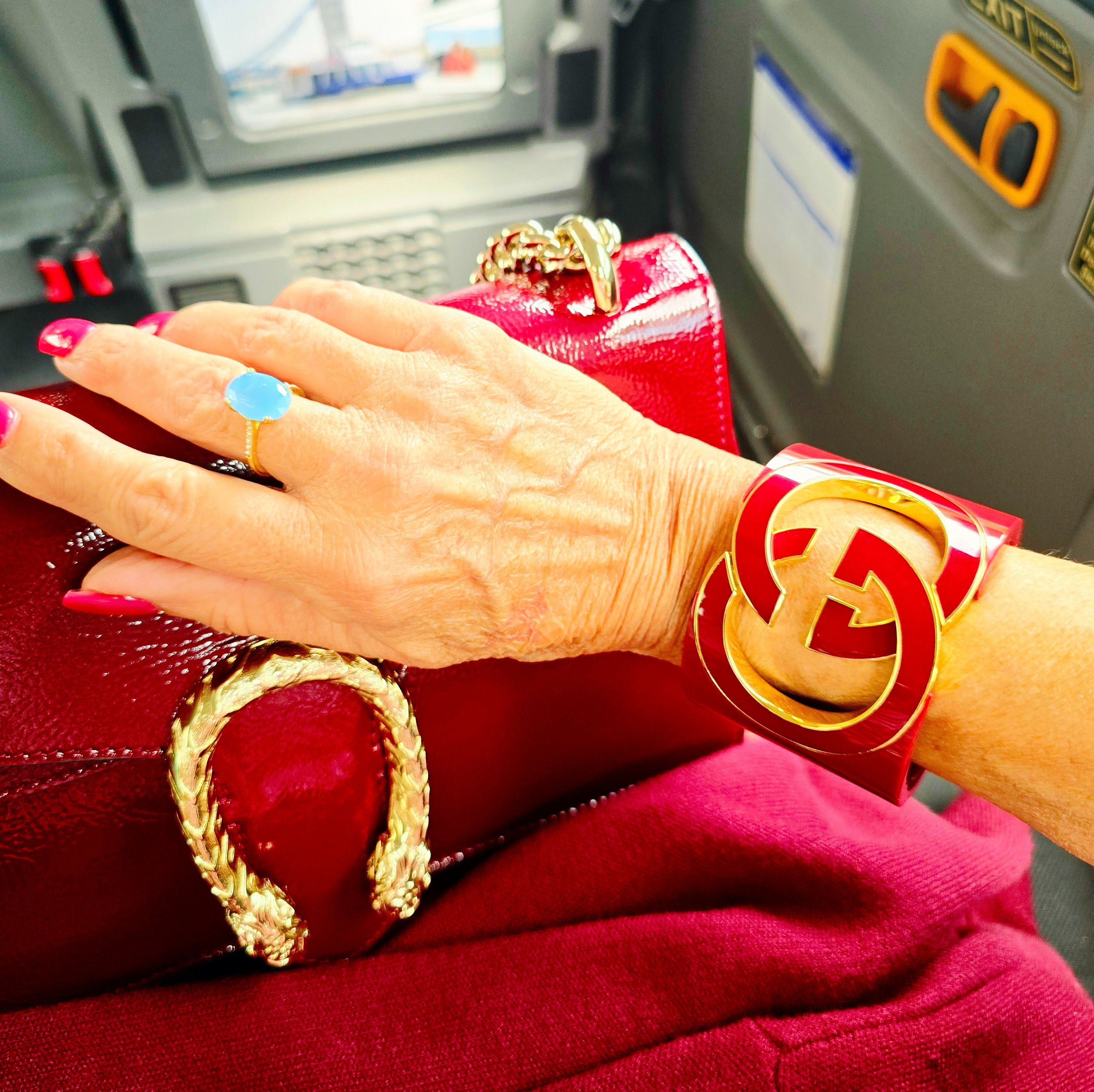 Gucci Bag and, new in for fall, cuff bracelet. 

#LTKStyleTip
