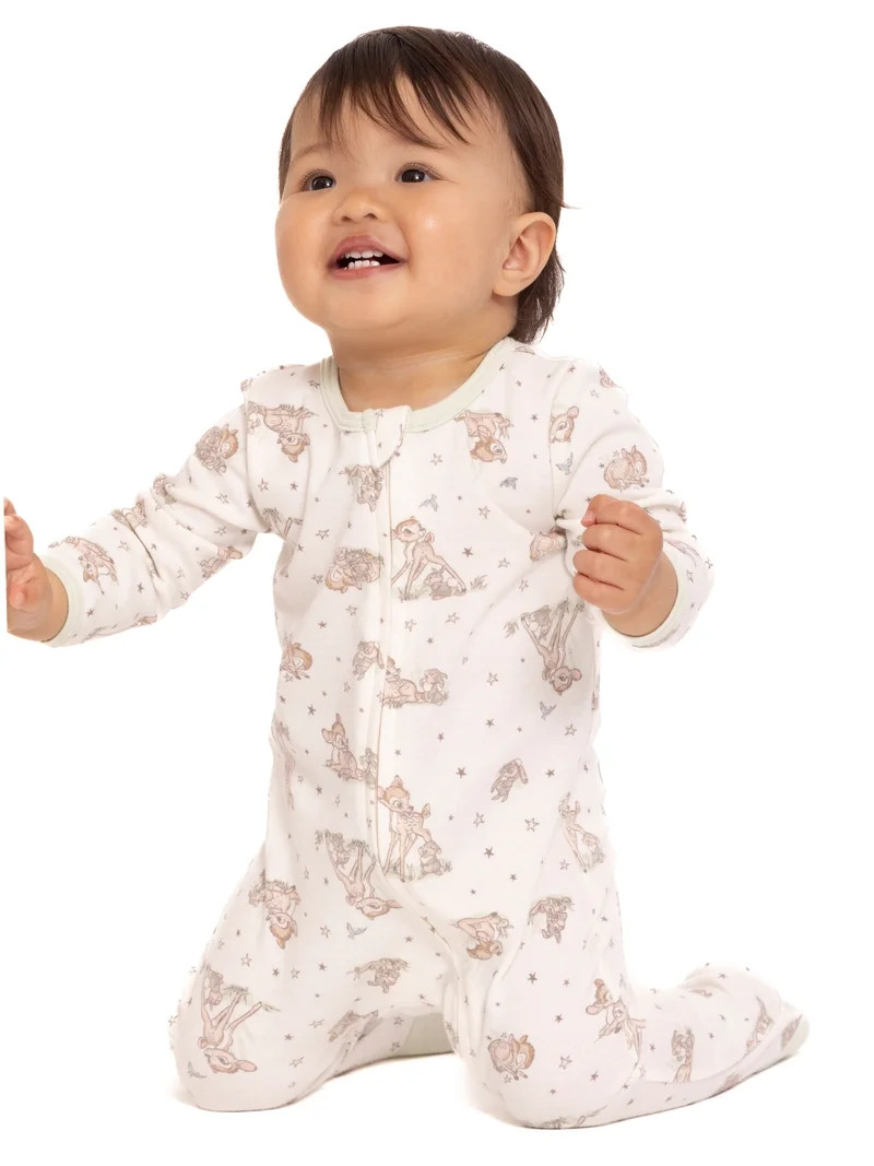 Disney Baby Wishes + Dreams Character Infant Baby Footed Sleep N Play, Sizes Preemie-6/9 Months | Walmart (US)