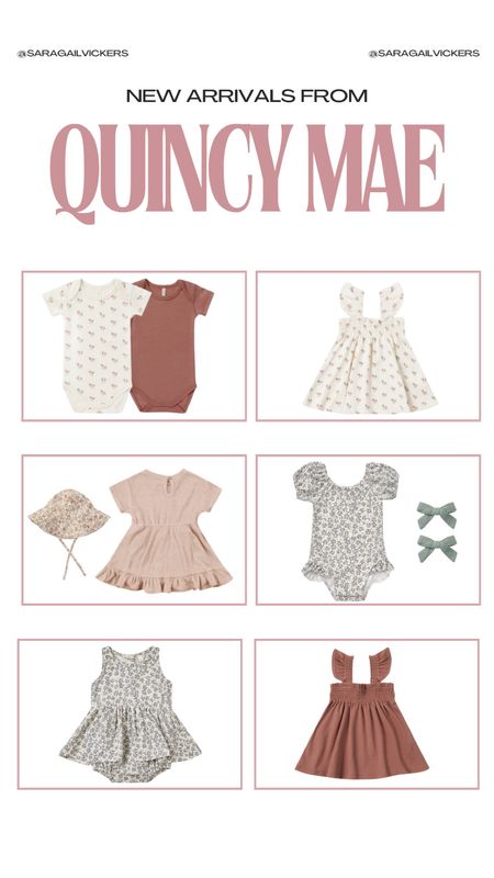 Today Quincy Mae launched a new spring collection! I love the neutral colors of these. So many great Spring dresses for baby!

Baby 
Baby Girl Fashion 
Spring Outfits for baby girl 

#LTKbaby #LTKstyletip #LTKfindsunder100