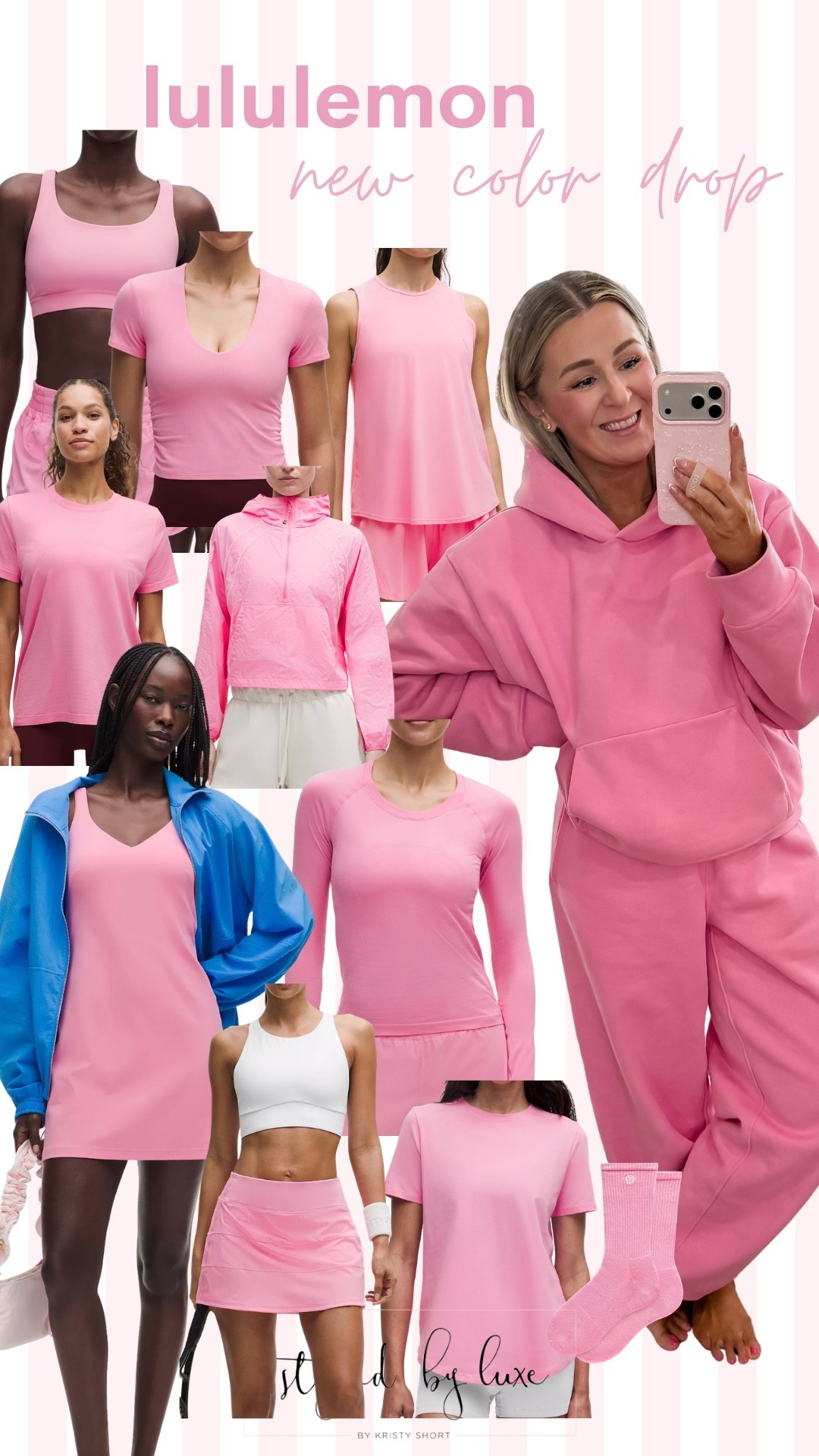 New pink lululemon | 

#LTKfitnessgoals #LTKActive #LTKootd