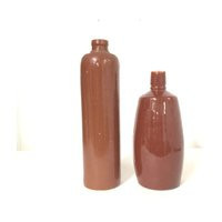 Antique Wine Bottle, Crock, Pottery Salt Glaze Farmhouse Decor, Kitchen Home Decor Trend, Organic, Natural, Ooak | Etsy (US)