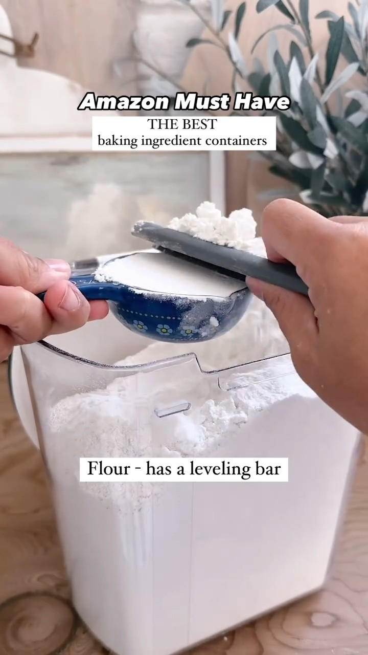 Amazon Must Have! The best baking ingredient containers!  

#LTKFindsUnder100 #LTKHome