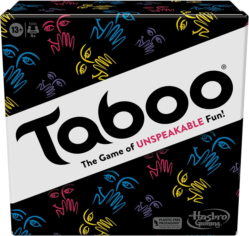 Hasbro Gaming Taboo Classic Game, Party Word Guessing Game for Adults and Teens, Board Game for 4... | Amazon (US)