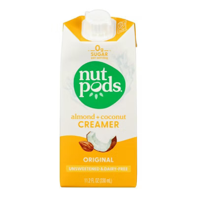 Nutpods Original Almond and Coconut Unsweetened and Dairy-Free Creamer - Case of 12/11.2 fz | Target
