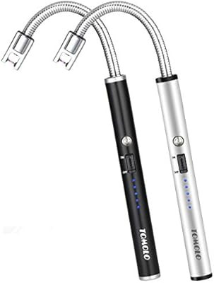 TOMOLO Lighter, Rechargeable Candle Lighter Grill Lighter Electric Arc Lighter with Flexible Neck... | Amazon (US)