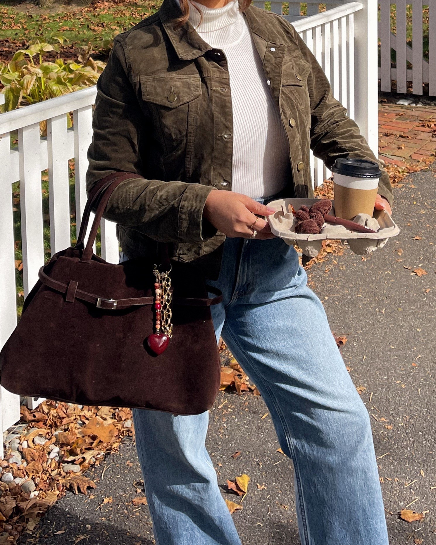 Corduroy jacket, jeans, and brown suede for fall fashion - fall outfit, fall outfits, outfit inspo 🍂 

#LTKSaleAlert #LTKStyleTip #LTKFindsUnder100