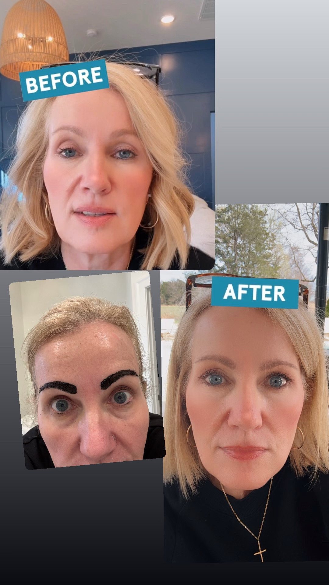 Love @justformen comb in color for a brow touch up! I use a cotton swab, leave it on for 5 minutes and hop in the shower! One tube lasts for months! 

#LTKMens #LTKselfcare #LTKOver40