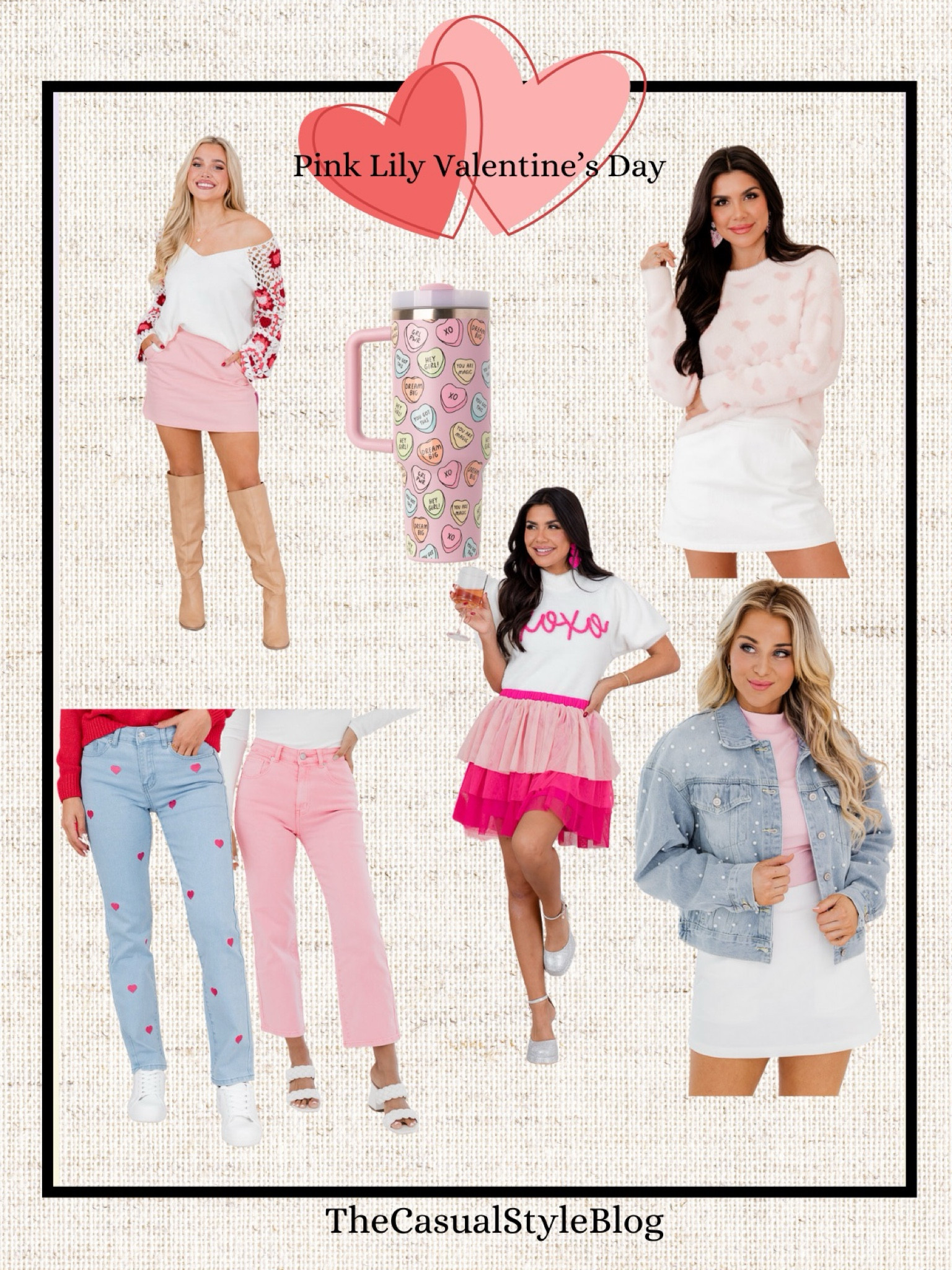 Pink lily Valentine’s day outfit 



#LTKfindsunder50 #LTKSeasonal #LTKGiftGuide
