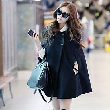 NUO WEI SI® Women'S Thick Fashion Fitted Long Sleeve Coat | Light in the Box