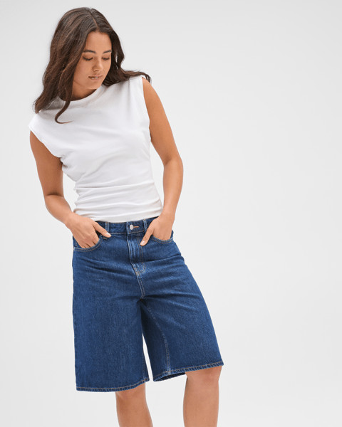 Denim Jorts - Lily Loves - Y2K Blue | Target AU