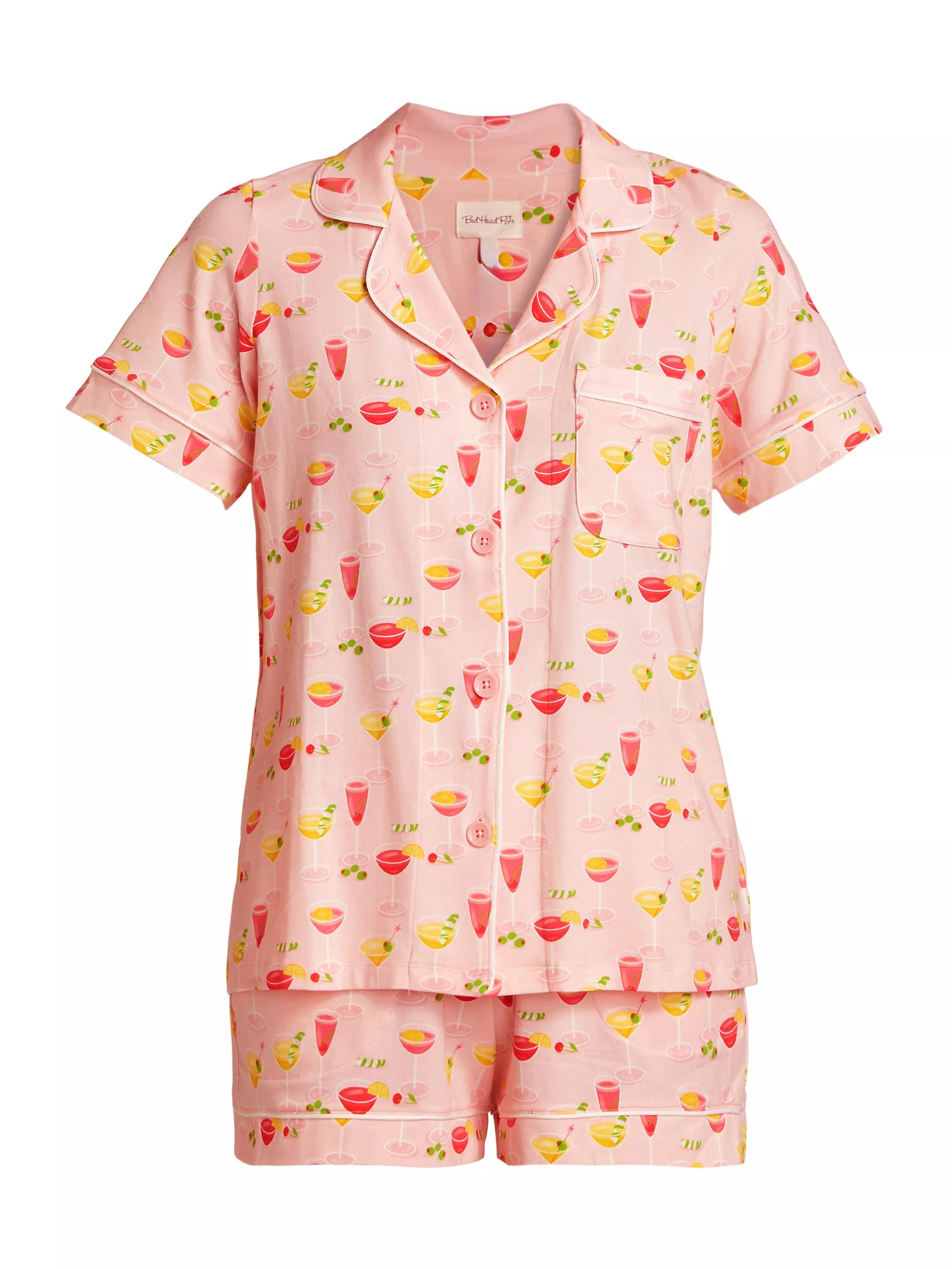 Shop BedHead Pajamas Short-Sleeve Top &amp; Boxers Pajamas Set | Saks Fifth Avenue | Saks Fifth Avenue