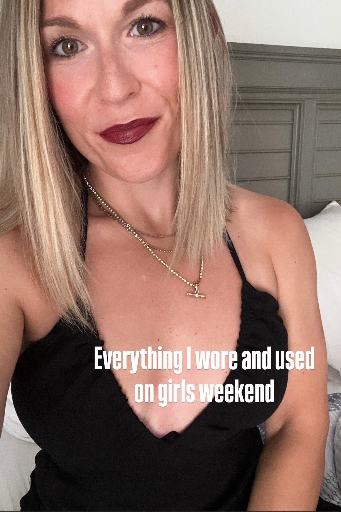 Everything I wore and used on girls weekend. 🔗⬇️