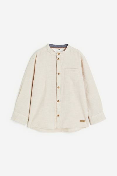 Band-collar Shirt | H&M (US + CA)