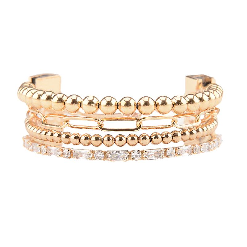 Carolina | Victoria Emerson | Gold Bracelets | Gold Bracelet Stackable | Gold Bracelet Stack | Victoria Emerson