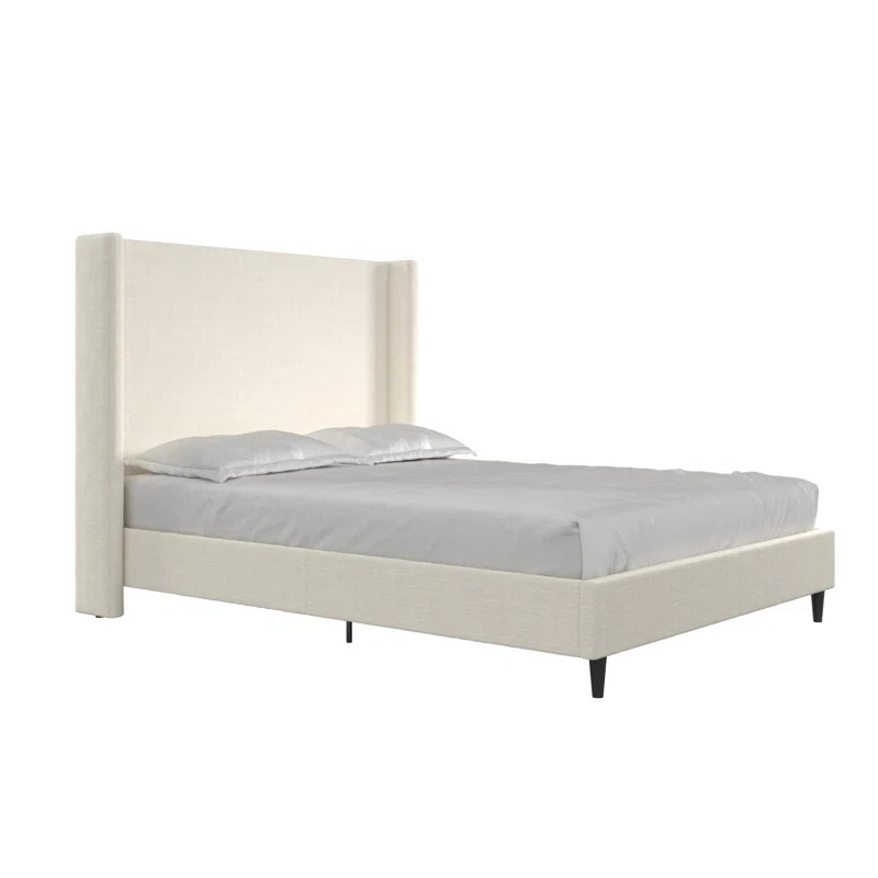 Birzer Queen Upholstered Wingback Bed | Wayfair North America